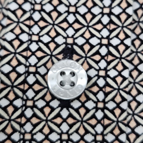 Cinch Shirt Mens XXL Geometric Short Sleeve Button Down Western Rodeo Cowboy - Picture 6 of 13